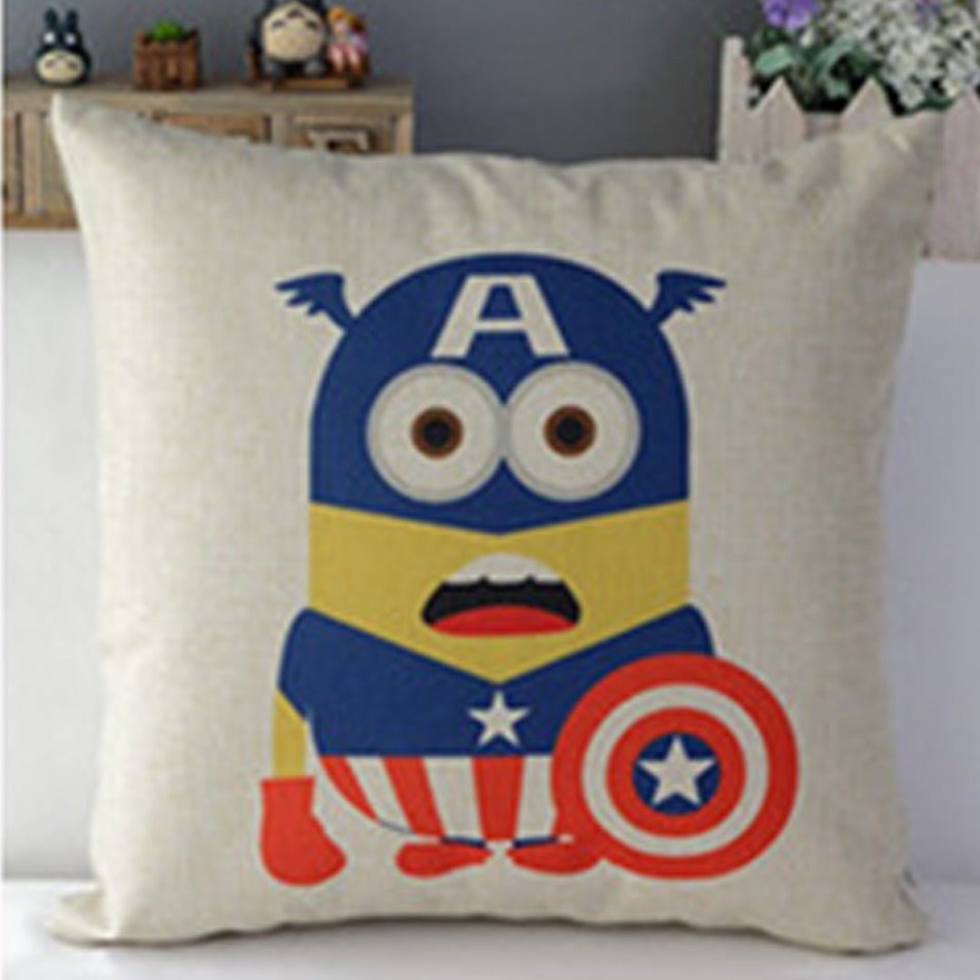 Soravia Minions Cushion Covers (Set of 7) | Home Décor | Waseeh Pakistan