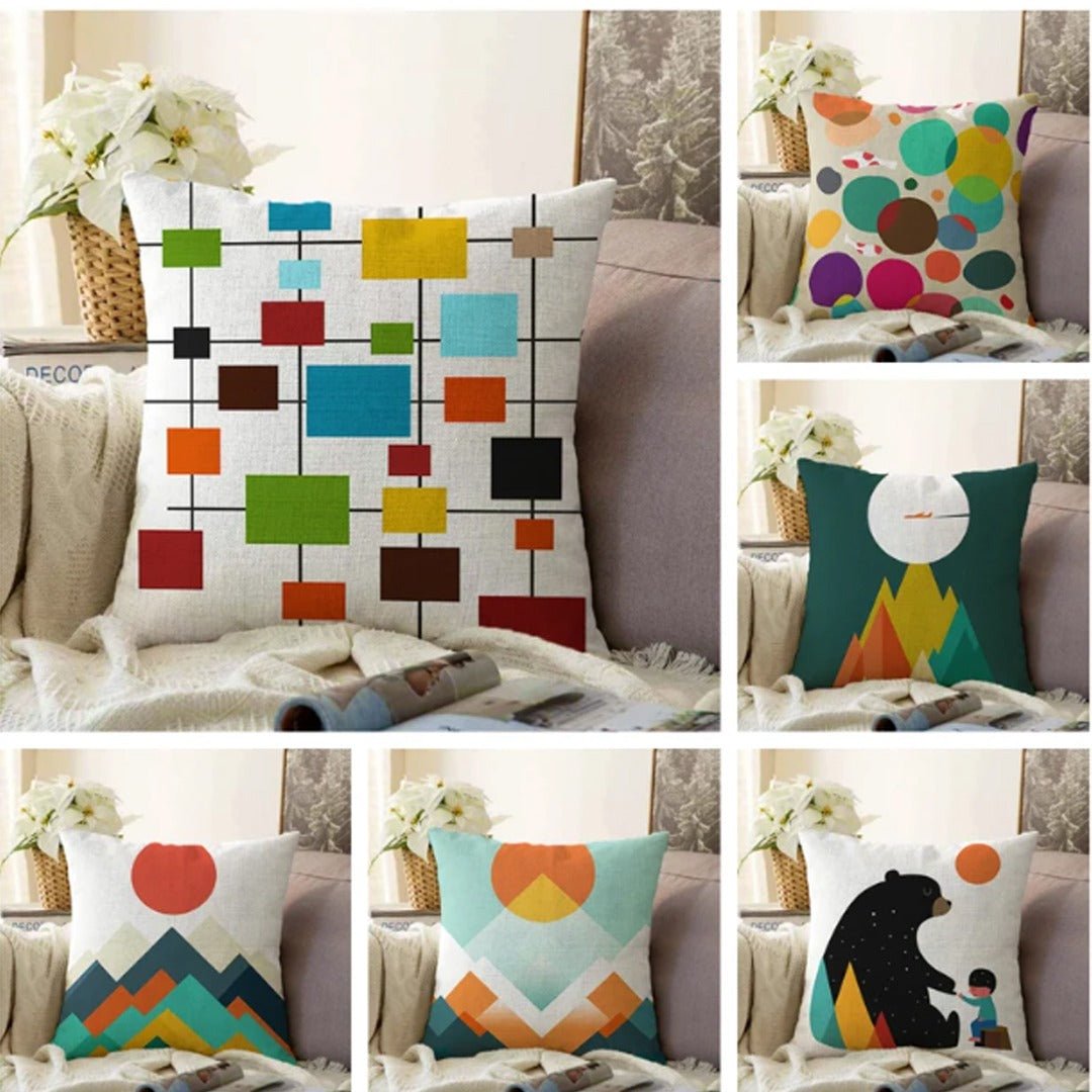 Sorena Cushion Covers (Set of 6) | Home Décor | Waseeh Pakistan