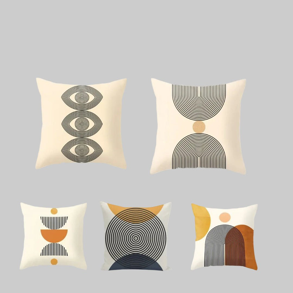Sorevia Cushion Covers (Set of 5) | Home Décor | Waseeh Pakistan