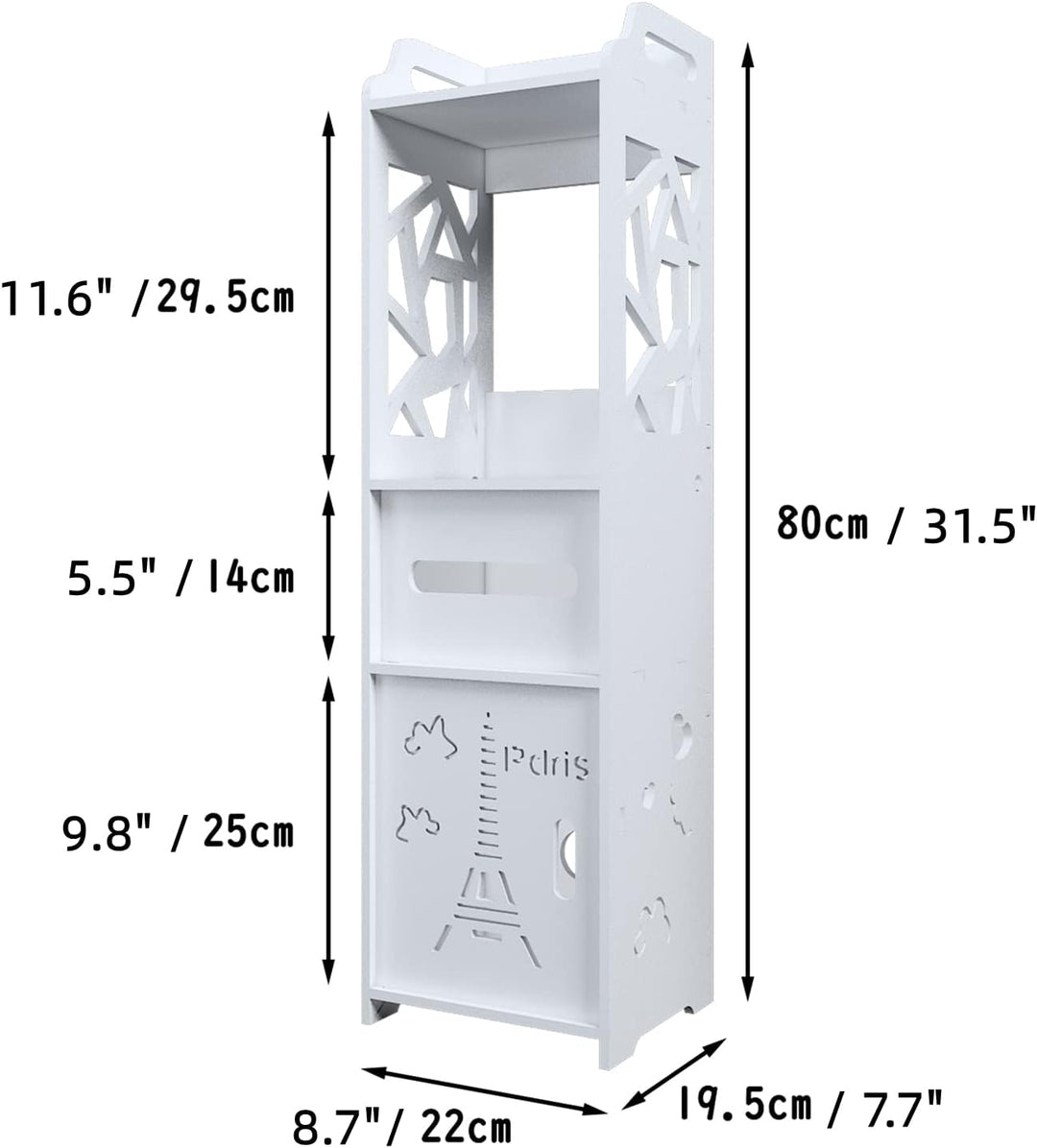 Spakoo Paris Bathroom Cabinet Stand Organizer Rack | Furniture | Waseeh Pakistan