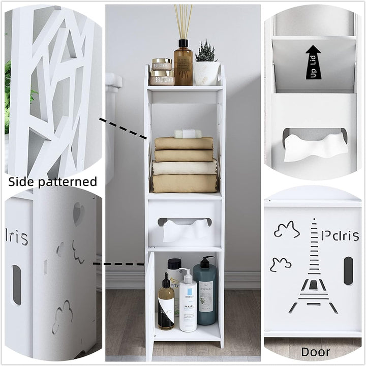 Spakoo Paris Bathroom Cabinet Stand Organizer Rack | Furniture | Waseeh Pakistan