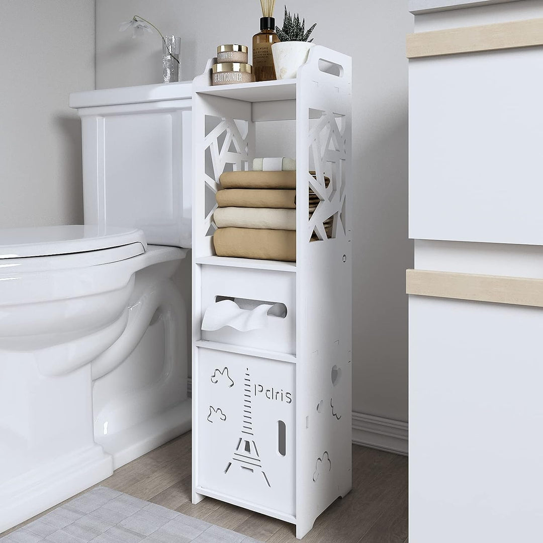 Spakoo Paris Bathroom Cabinet Stand Organizer Rack | Furniture | Waseeh Pakistan