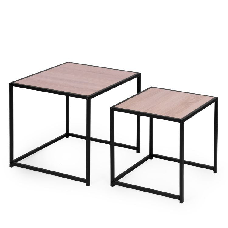 Spoza Living Lounge Coffe Center Nesting Tables (Set of 2) | Furniture | Waseeh Pakistan
