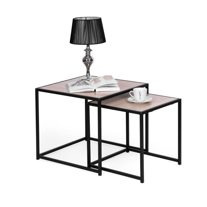 Spoza Living Lounge Coffe Center Nesting Tables (Set of 2) | Furniture | Waseeh Pakistan