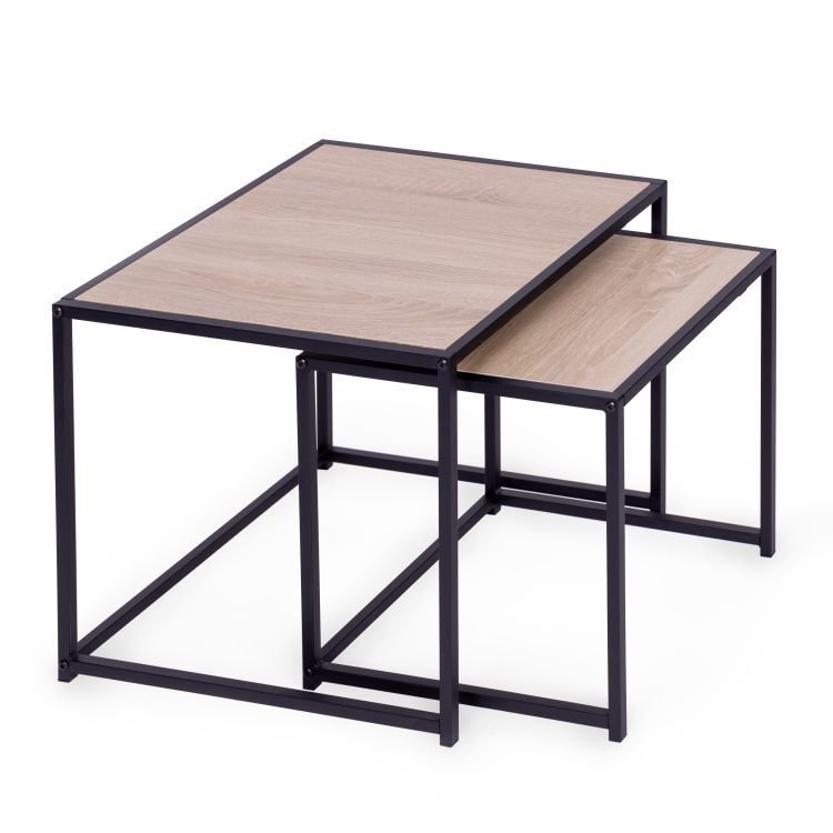 Spoza Living Lounge Coffe Center Nesting Tables (Set of 2) | Furniture | Waseeh Pakistan