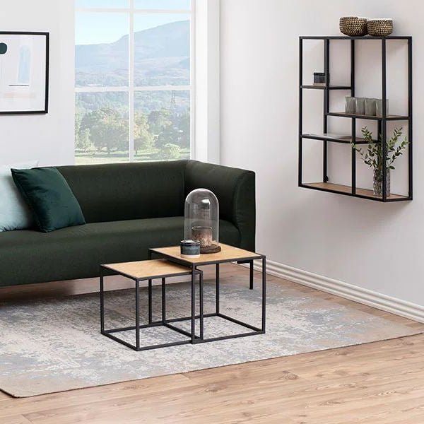 Spoza Living Lounge Coffe Center Nesting Tables (Set of 2) | Furniture | Waseeh Pakistan