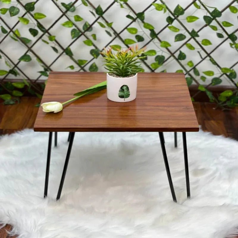Square Sterling Living Lounge Drawing Room Side Center Table (Shisham Wood) | Furniture | Waseeh Pakistan