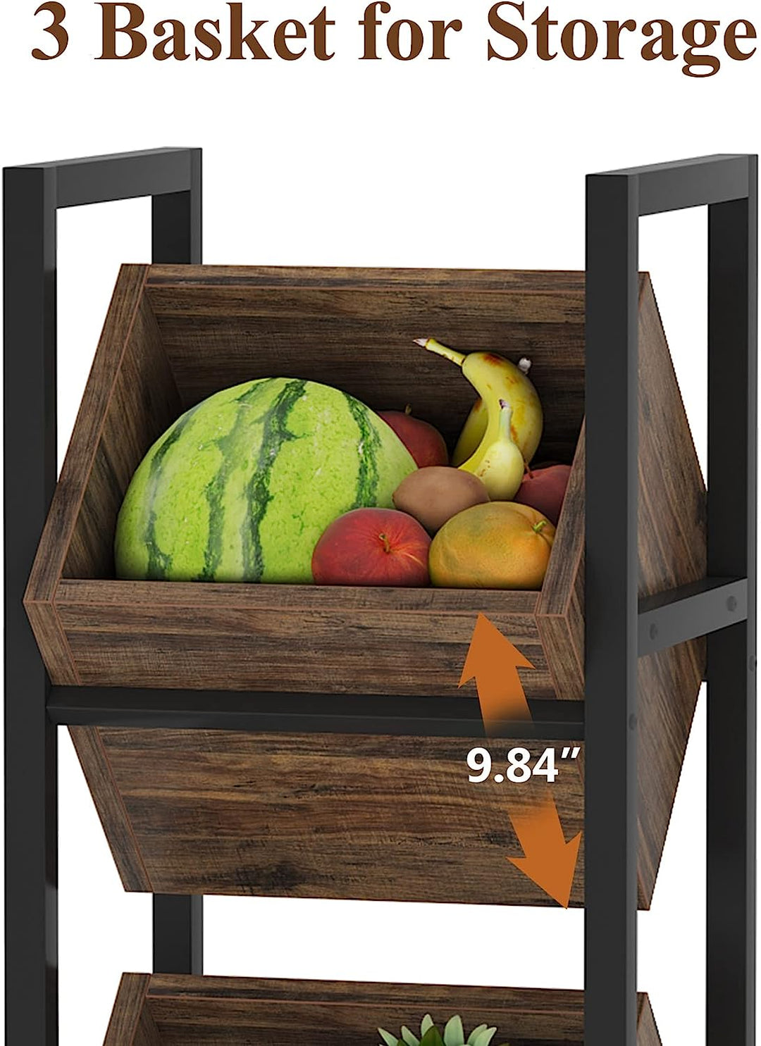 Standing Basket Storage Tower for Kitchen Bathroom Living Room | Not Sale FB | Waseeh Pakistan