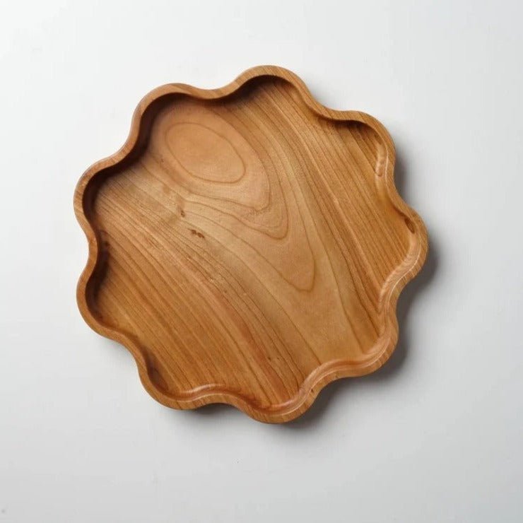 Star Serving Solid Wood Kitchen Tray Platter (Pack of 3) | kitchen Item | Waseeh Pakistan
