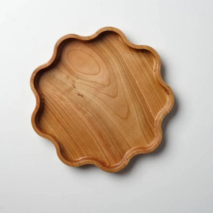 Star Serving Solid Wood Kitchen Tray Platter (Pack of 3) | kitchen Item | Waseeh Pakistan