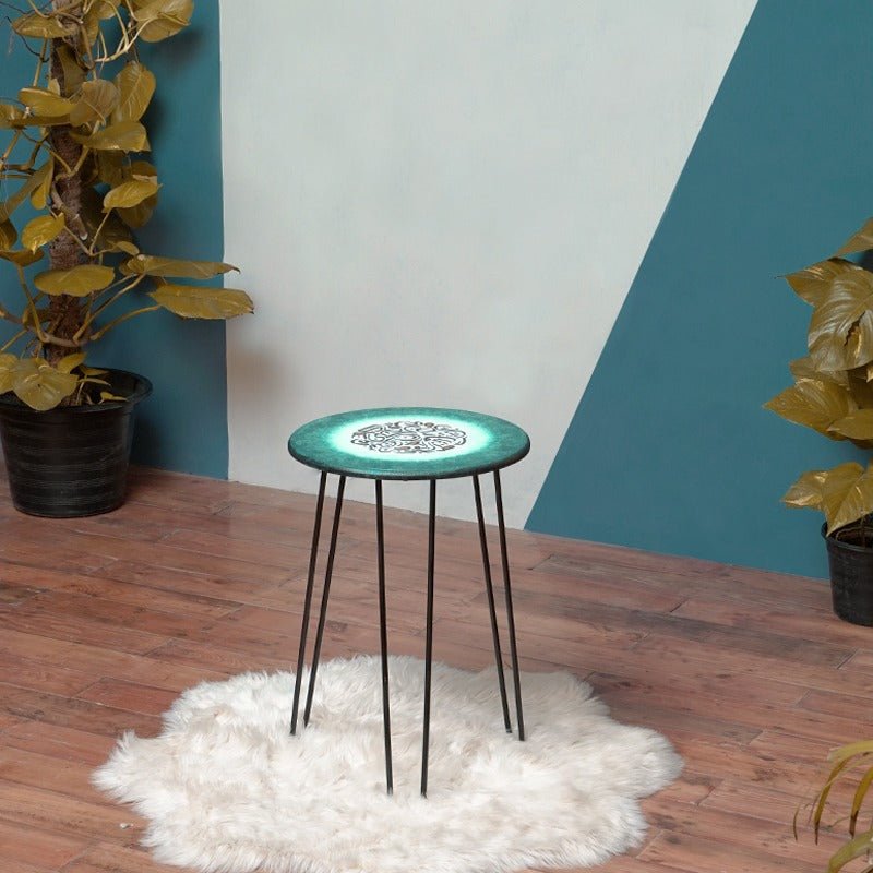 Stone Art Living Lounge Center Side Drawing Room Hairpin Table | Furniture | Waseeh Pakistan