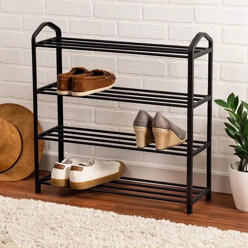 Streamline Metal Shoe Organizer Rack (4 Tier ) | Furniture | Waseeh Pakistan