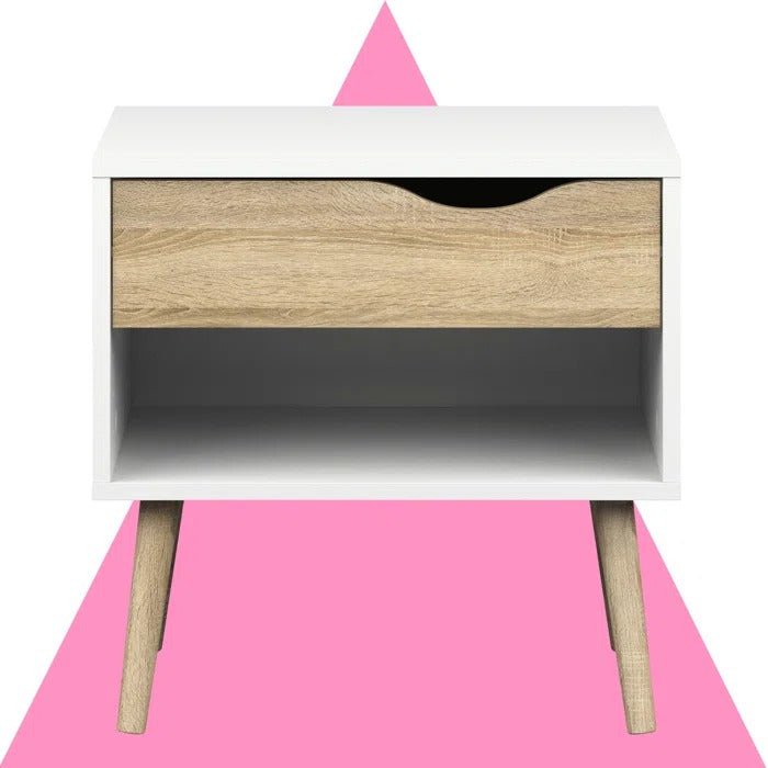 Subsist Nightstand Bedside Table With Drawer | Furniture | Waseeh Pakistan
