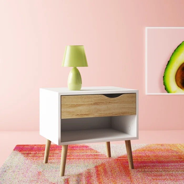 Subsist Nightstand Bedside Table With Drawer | Furniture | Waseeh Pakistan