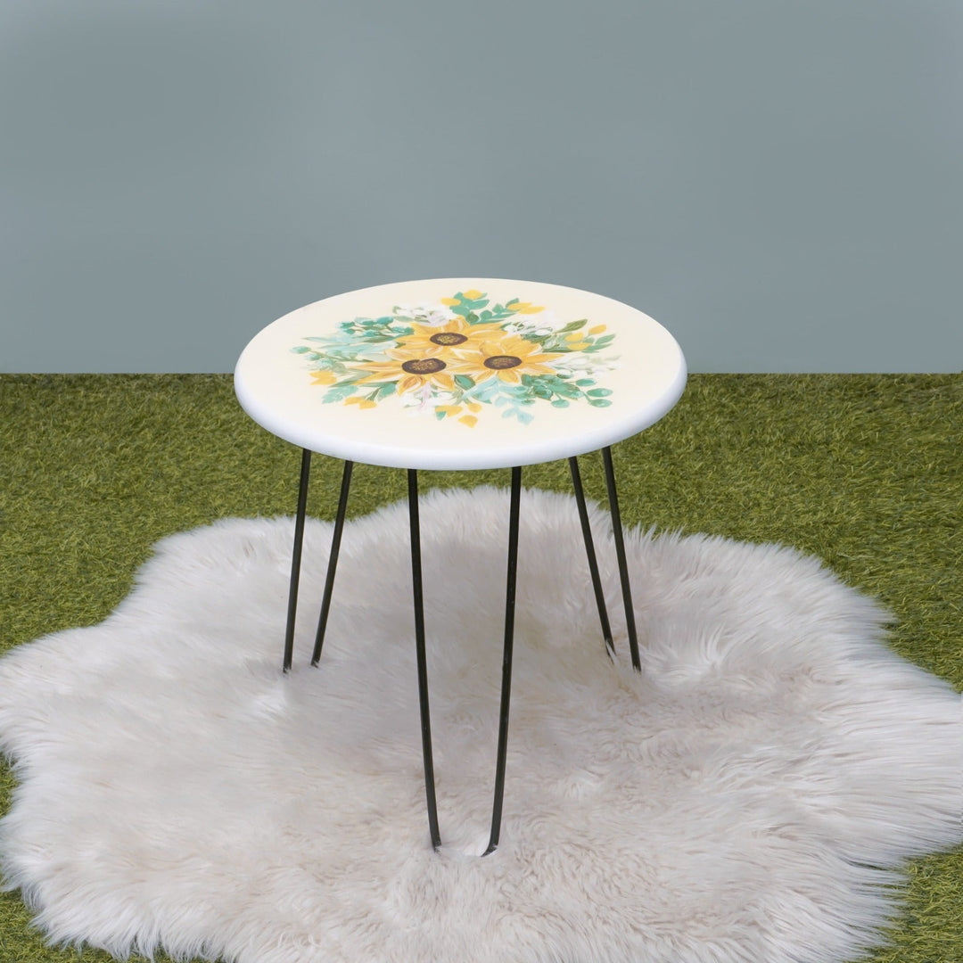 Sunflower Living Lounge Center Side Hairpin Table | Furniture | Waseeh Pakistan