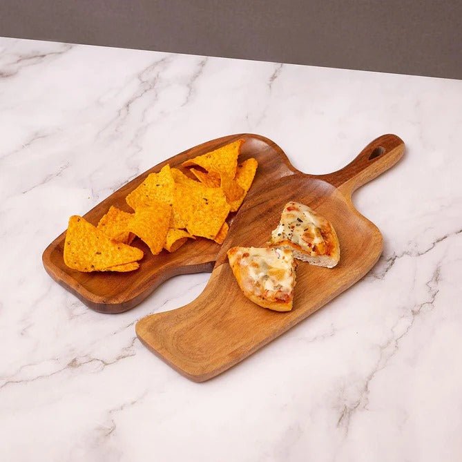 Swordle Snack Wooden Platter | kitchen item | Waseeh Pakistan