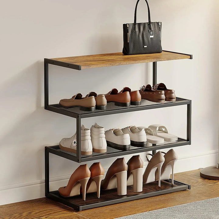 Takosiege Living Lounge Entryway Industrial Shoe Rack | Furniture | Waseeh Pakistan