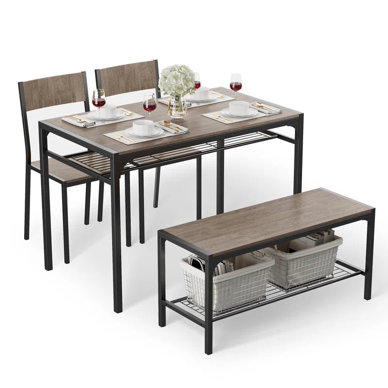 Tamajah Living Kitchen Dining Room Table Chair and Bench Set | Furniture | Waseeh Pakistan