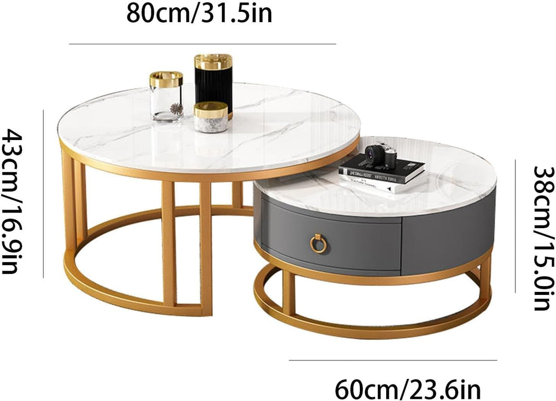 Tangula Modern Living Room Table Lounge Nesting Tables | Furniture | Waseeh Pakistan