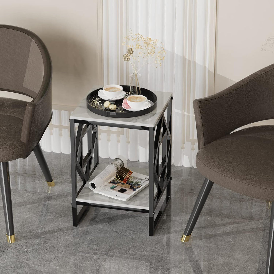 Tanzy Triangle Side Table Nightstand Bedside Table | Furniture | Waseeh Pakistan