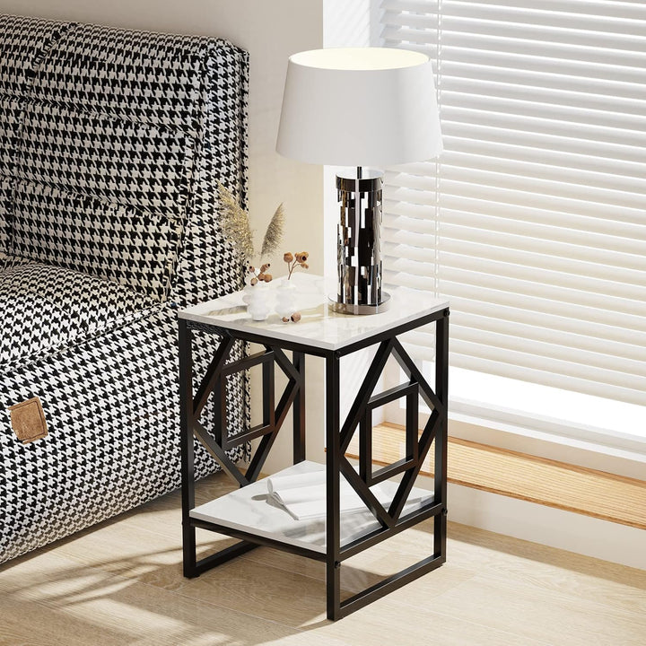 Tanzy Triangle Side Table Nightstand Bedside Table | Furniture | Waseeh Pakistan