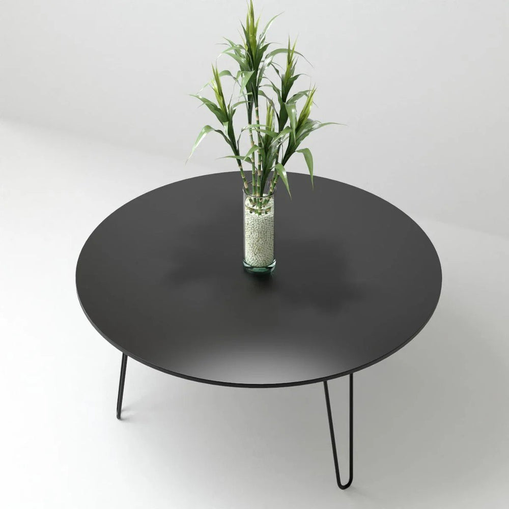 Tatami Round Living Lounge Center Side Hairpin Tables (Set of 2) | Furniture | Waseeh Pakistan