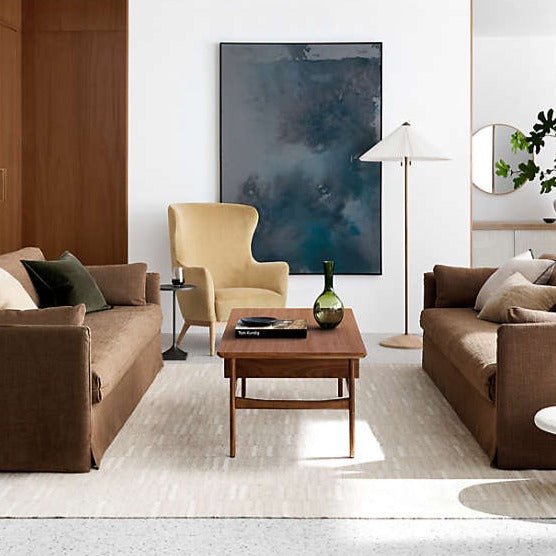 Tatez Living Lounge Center Rectangular Storage Coffee Table (Solid Wood) | Furniture | Waseeh Pakistan