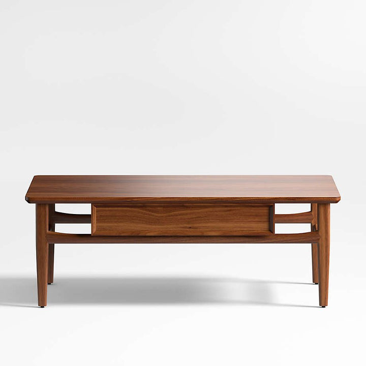 Tatez Living Lounge Center Rectangular Storage Coffee Table (Solid Wood) | Furniture | Waseeh Pakistan