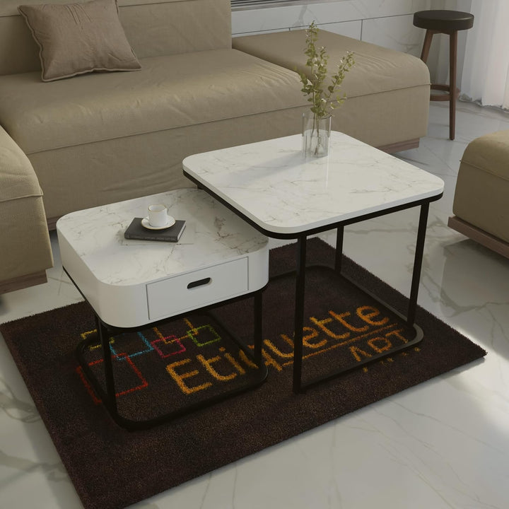Thavine Square Center Table (Set of 2) | Furniture | Waseeh Pakistan