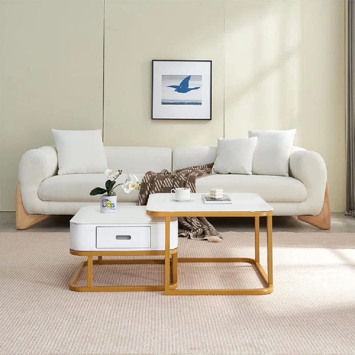 Thavine Square Center Table (Set of 2) | Furniture | Waseeh Pakistan