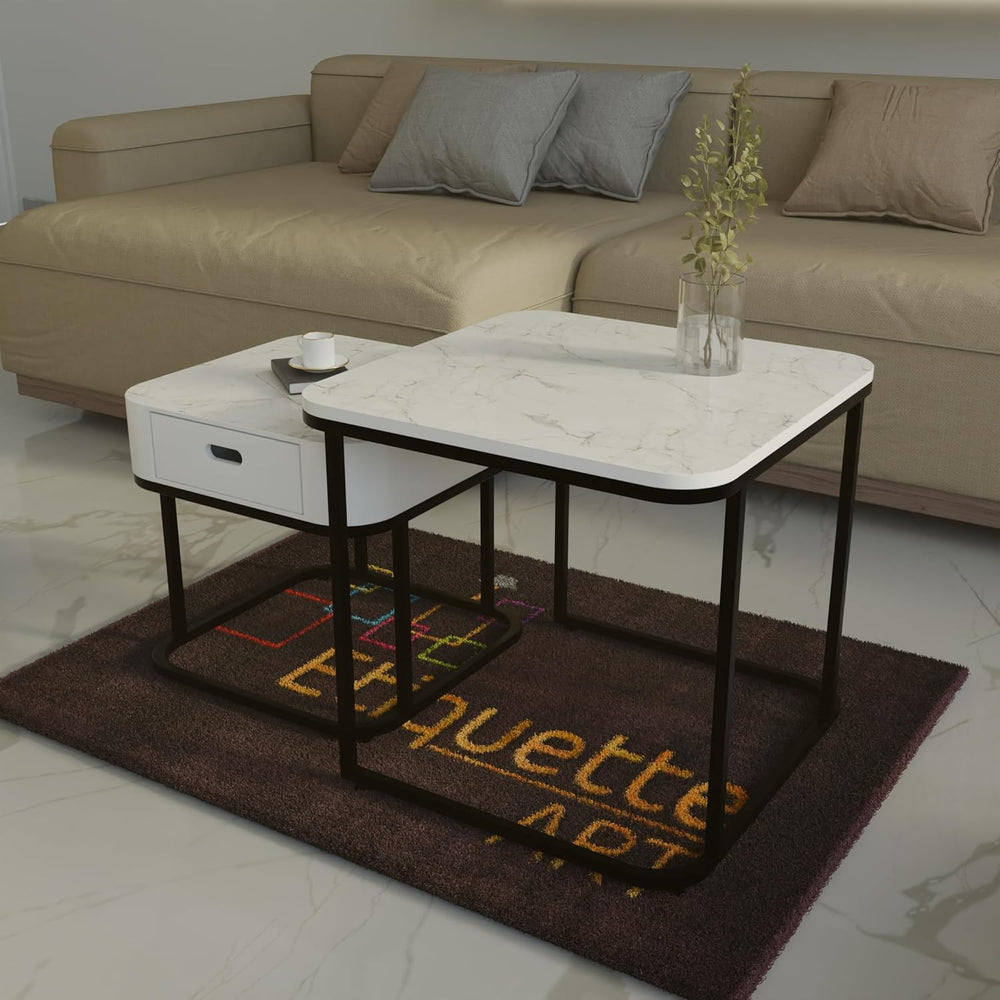 Thavine Square Center Table (Set of 2) | Furniture | Waseeh Pakistan
