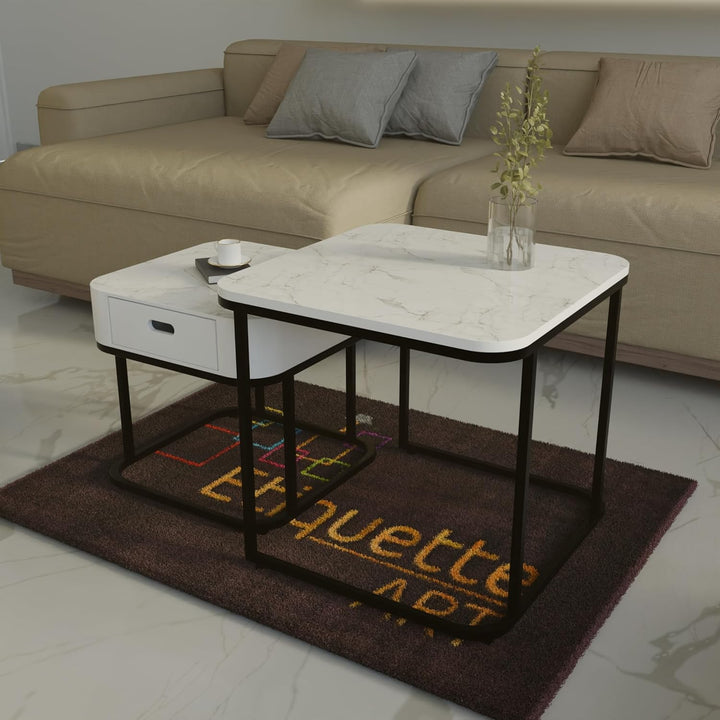 Thavine Square Center Table (Set of 2) | Furniture | Waseeh Pakistan