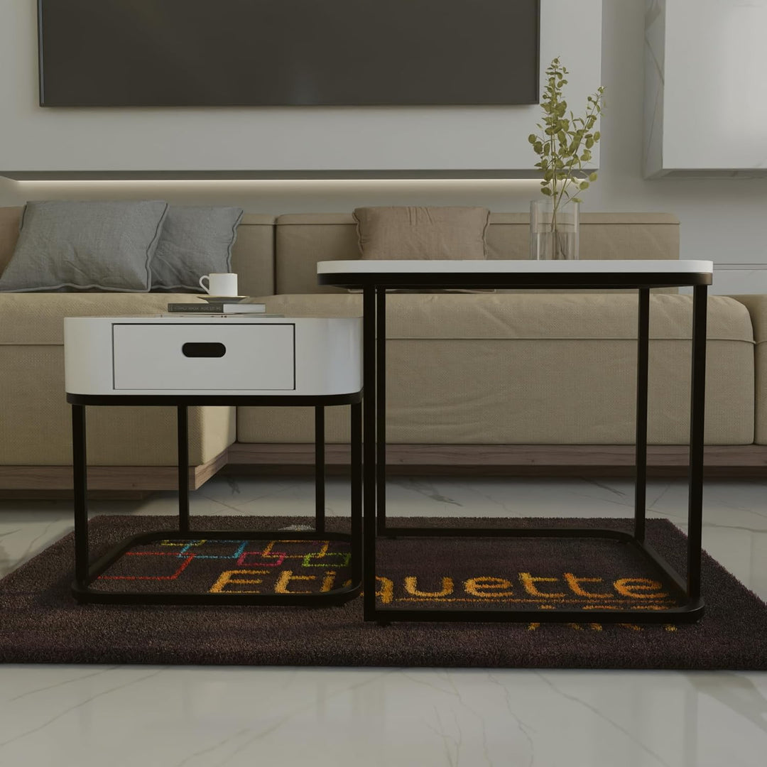 Thavine Square Center Table (Set of 2) | Furniture | Waseeh Pakistan