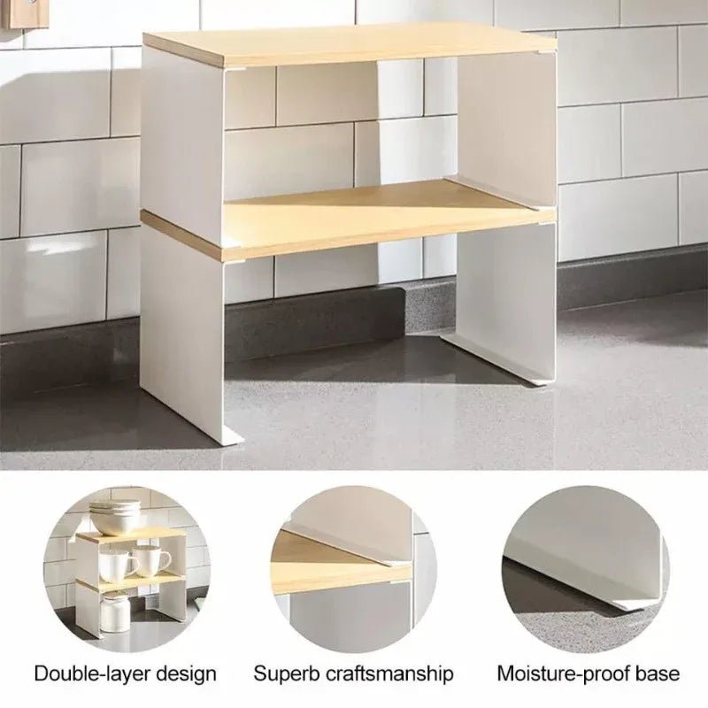 The Desktop Storage Rack (2-Tier) | Not Sale FB | Waseeh Pakistan