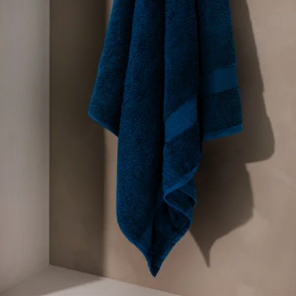 The Egyptian Combed Towel (Navy) | Home Décor | Waseeh Pakistan
