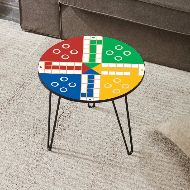 The Ludo Game Living Lounge Drawing Room Hairpin Fun Side Table | Furniture | Waseeh Pakistan