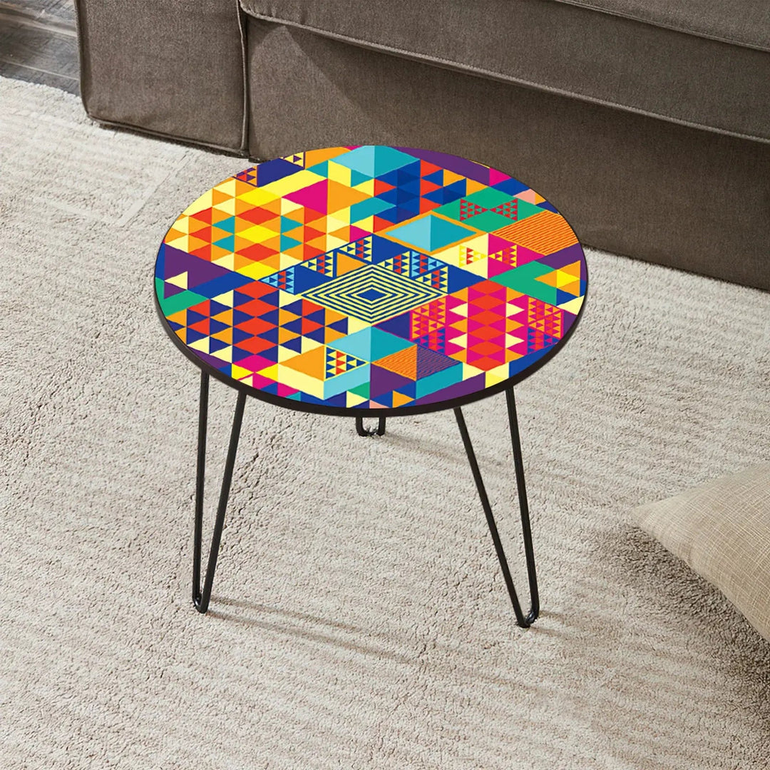 The Mystic Maze Living Lounge Center Side Hairpin Table | Furniture | Waseeh Pakistan