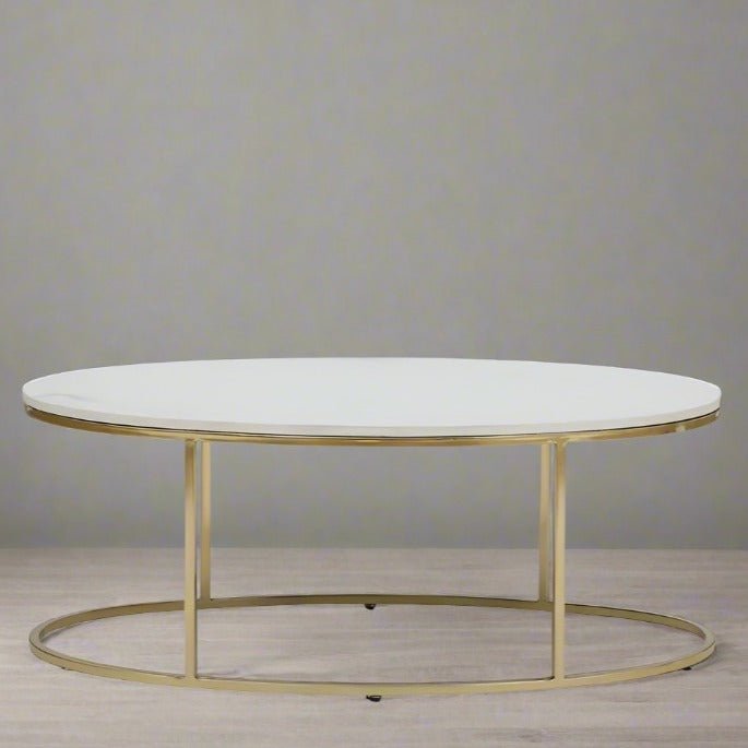 The Oval Mane Living Lounge Coffee Centre Table | Furniture | Waseeh Pakistan