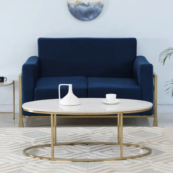 The Oval Mane Living Lounge Coffee Centre Table | Furniture | Waseeh Pakistan