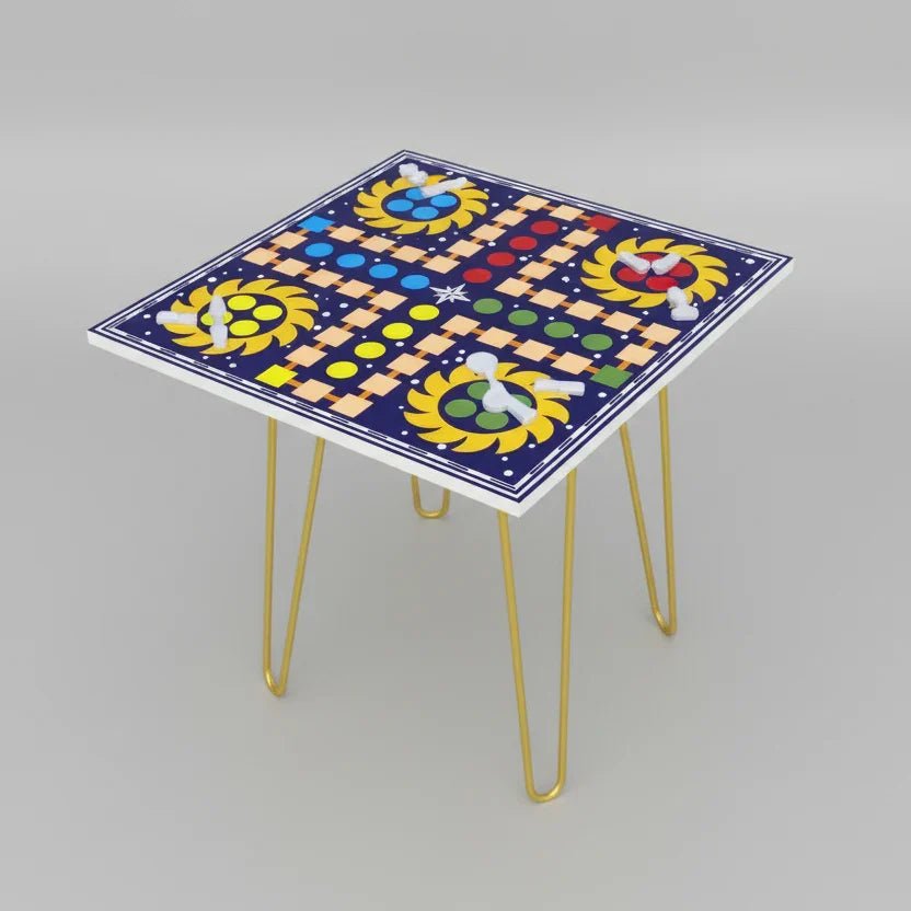 The Squarie Ludo Living Lounge Center Side Hairpin Table | Furniture | Waseeh Pakistan