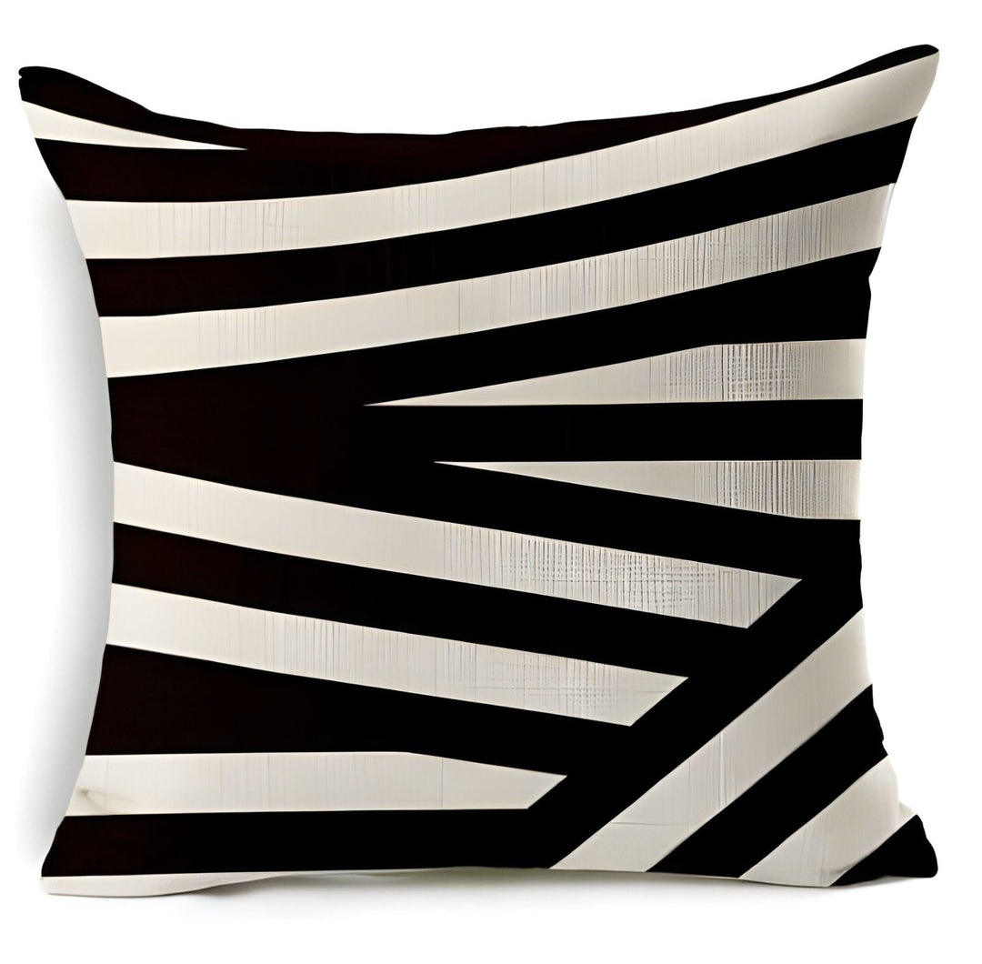 The Zebra Tribe Living Drawing Room Cushion Covers (Set of 4) | Home Décor | Waseeh Pakistan