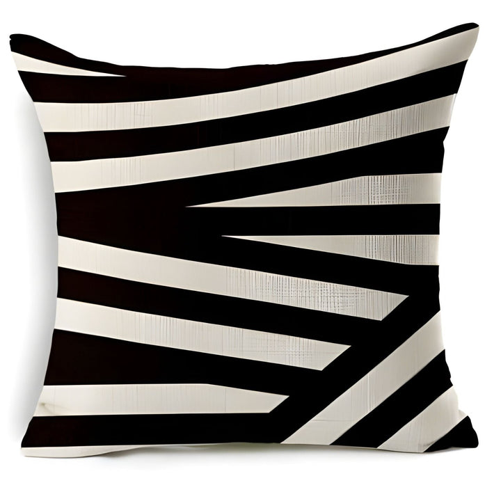 The Zebra Tribe Living Drawing Room Cushion Covers (Set of 4) | Home Décor | Waseeh Pakistan