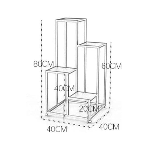 Tiggy Tag Pot Planter Stand (4 Tier) | Furniture | Waseeh Pakistan
