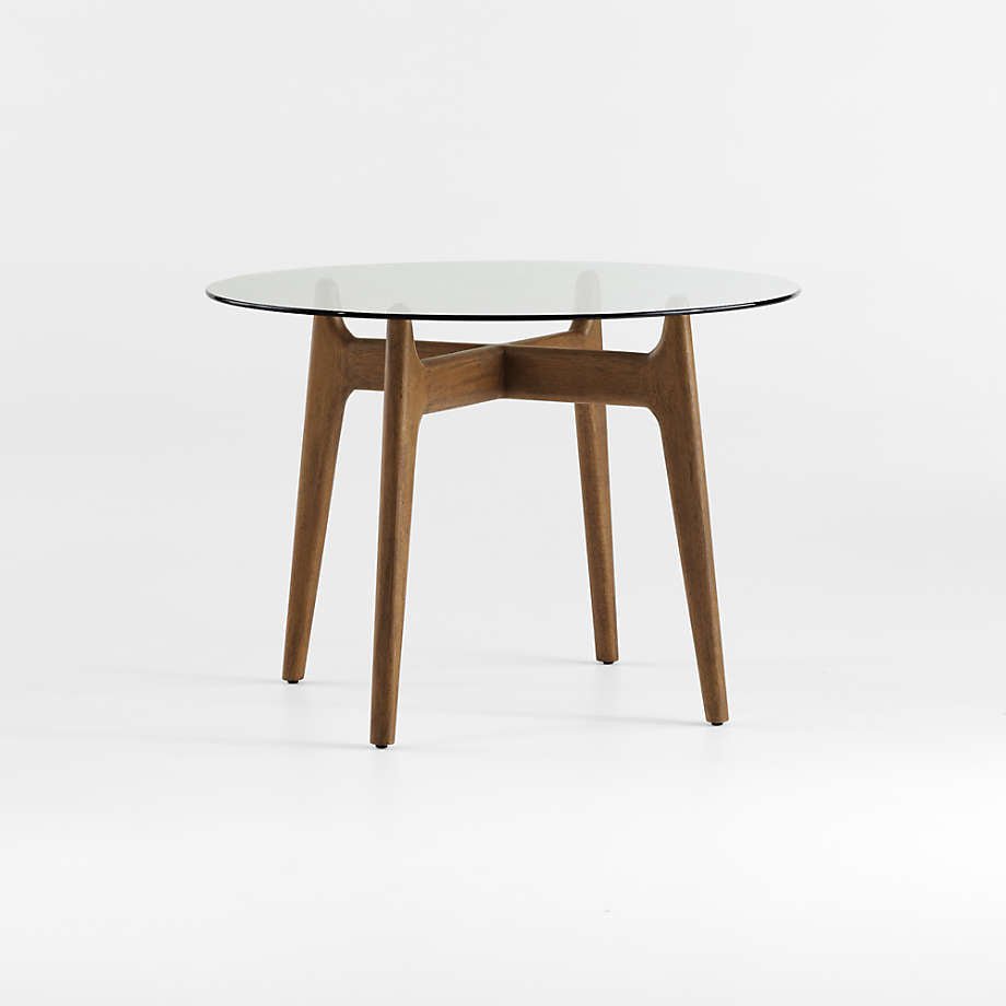 Timbak Living Lounge Dining Table (Solid Wood &amp; Glass) | Not Sale FB | Waseeh Pakistan