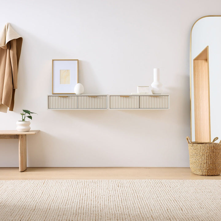 Tironix Floating Drawer Side Table Console | Furniture | Waseeh Pakistan