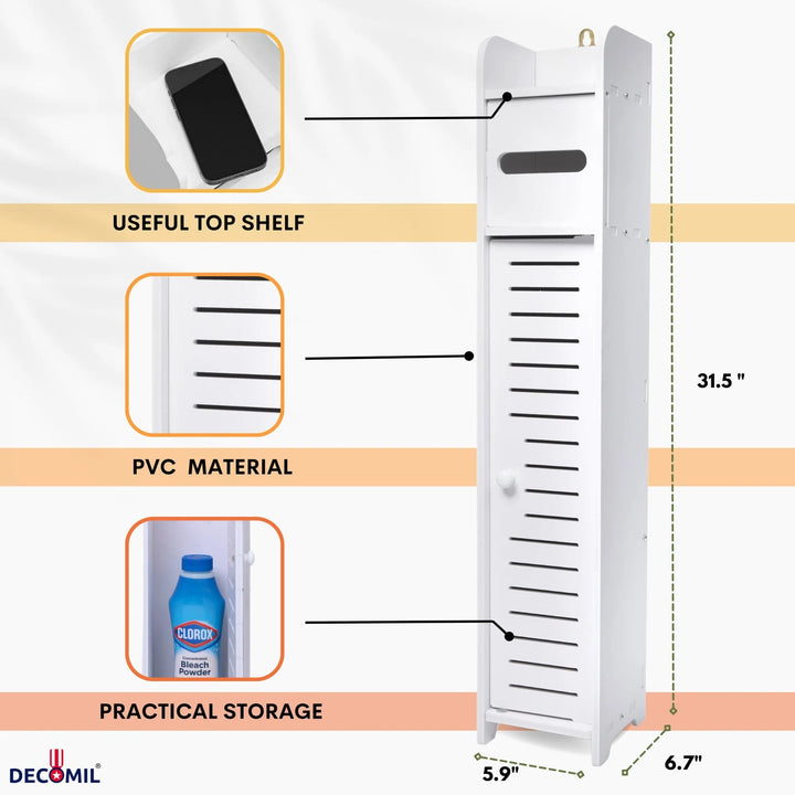Tola Bathroom Tissue Tower Organizer Rack | Not Sale FB | Waseeh Pakistan