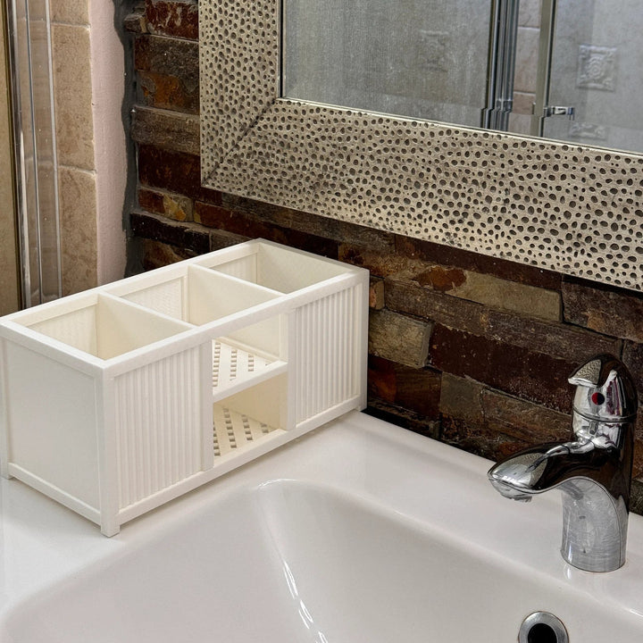 Toty Bathroom Vanity Counter Space Saving Organizer Tray | Home Décor | Waseeh Pakistan