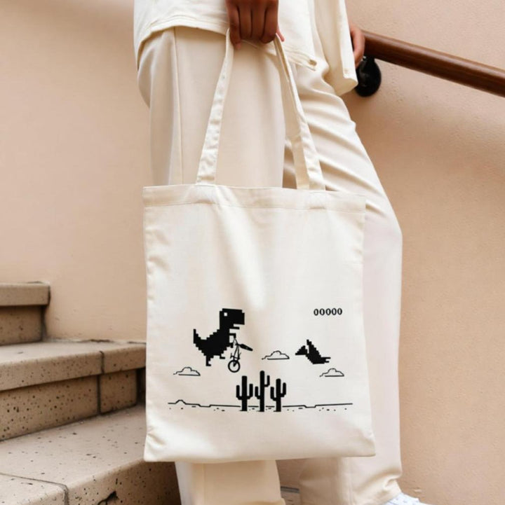 Tressa Dino Tote Bag | Home Décor | Waseeh Pakistan