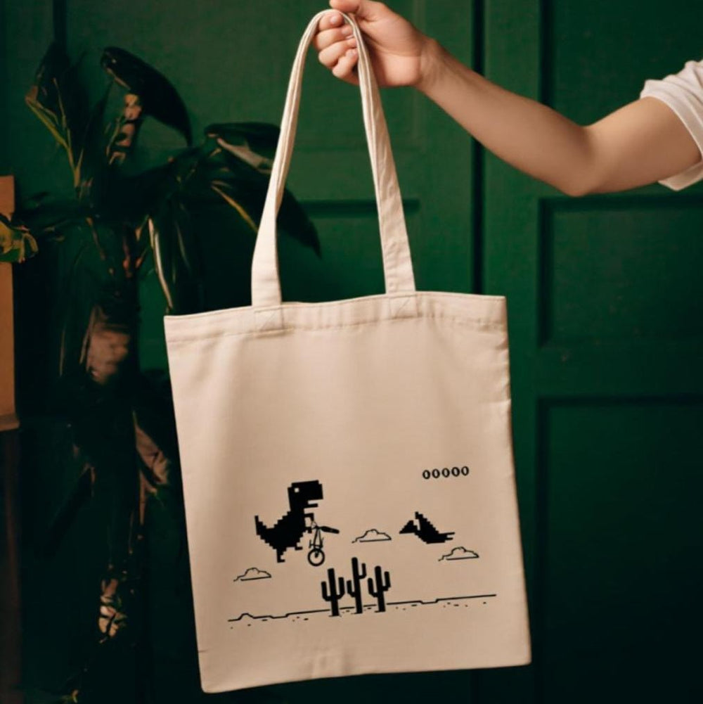 Tressa Dino Tote Bag | Home Décor | Waseeh Pakistan