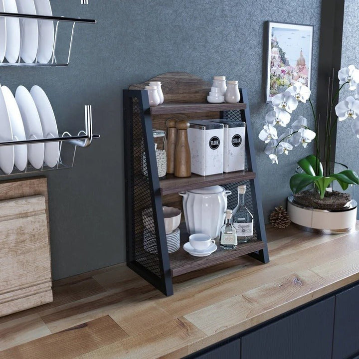 Trestle Modern Spice Coffee Kitchen Organizer Storage Rack | Not Sale FB | Waseeh Pakistan